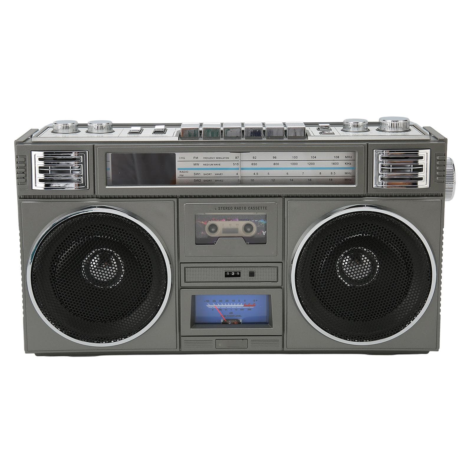 Wireless Bluetooth Speaker Bass Stereo HiFi Multifunction USB Retro Portable Bluetooth Speaker with