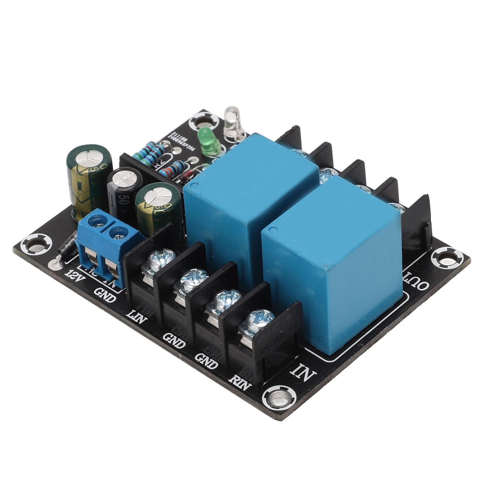 Speaker Protection Circuit Board 2 Channel Boot Delay High Power DC 12?24V UPC1237 Chip
