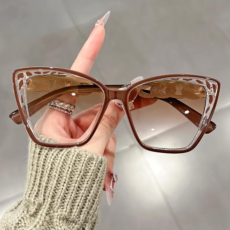 Personalized color-blocking retro sunglasses European American fashion classic versatile unisex trendy accessory