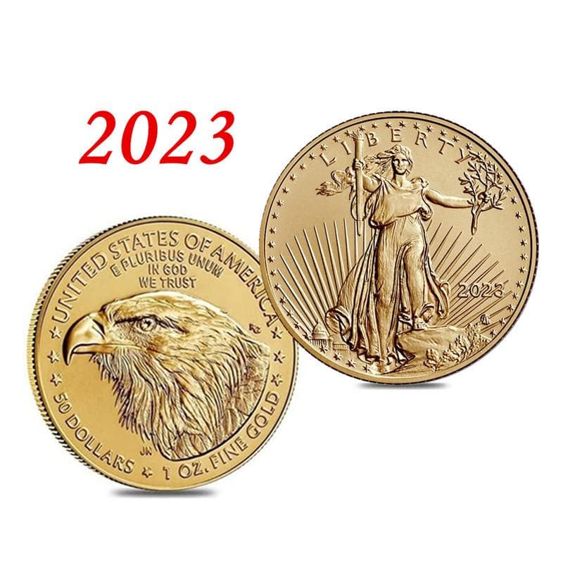 2025 American Eagle Ocean Gold And Silver Coin gold