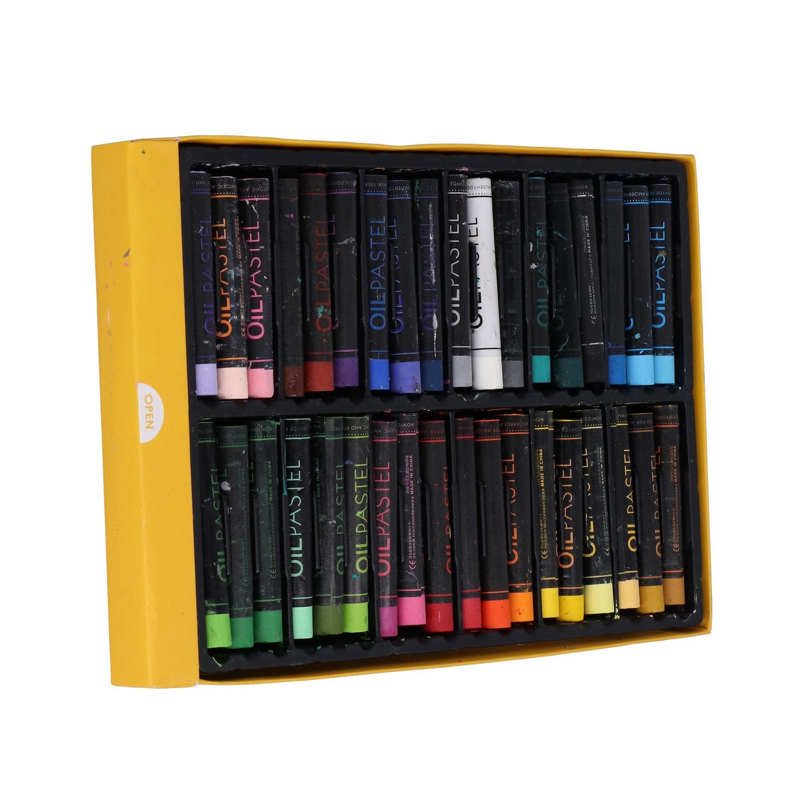 Oil Pastels Heavy Color Cylindrical Oil Painting Stick for Graffiti Art Painting Drawing36 Colors