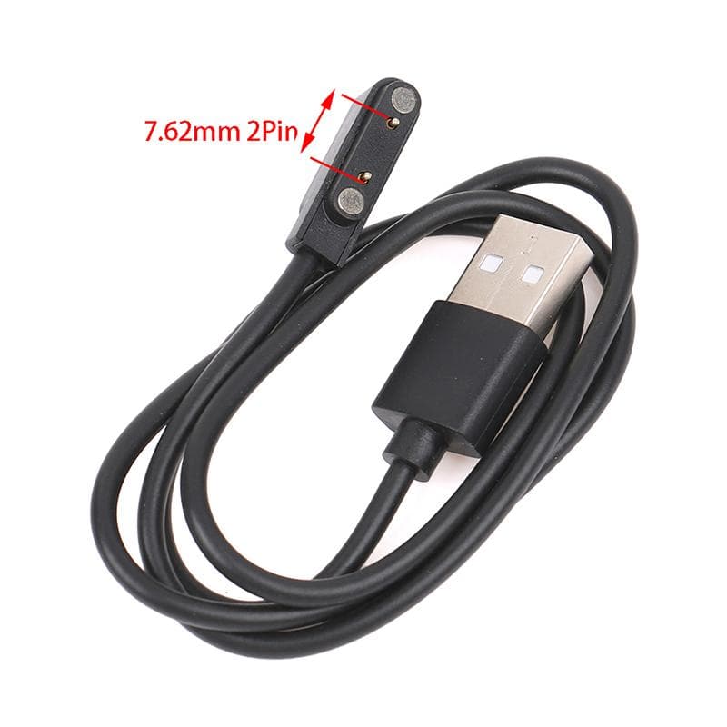 Universal Smart Watch Charger Cord Magnetic Charging Cable 2/4 Pin Usb Charger