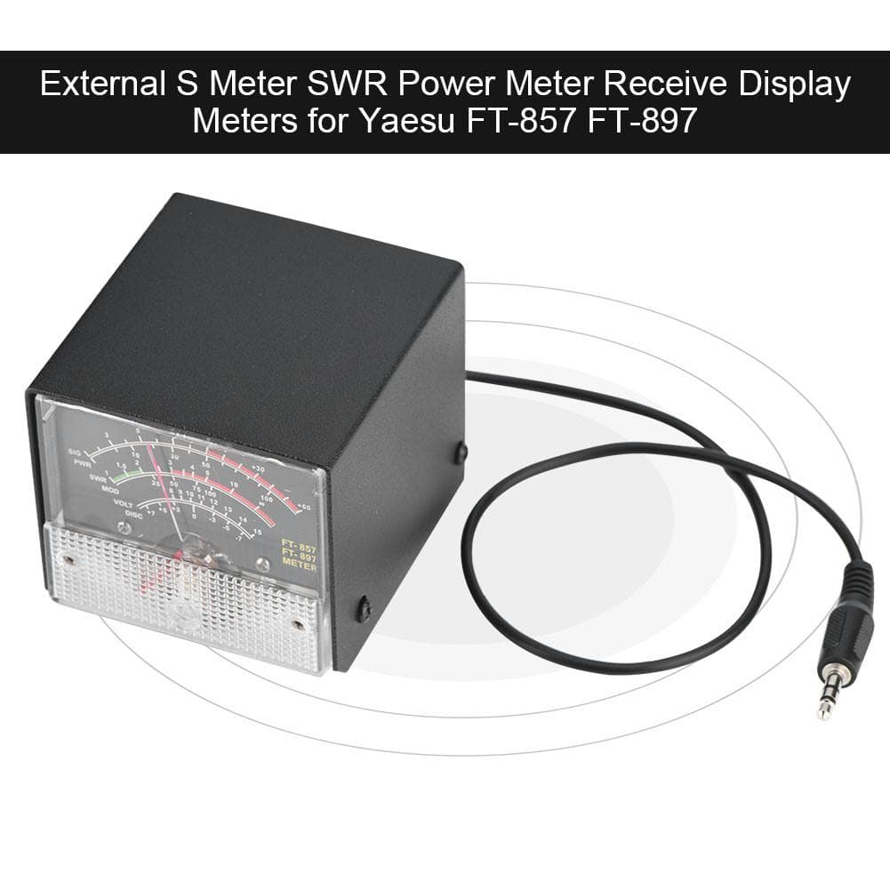 External S Meter SWR Power Meter Receive Display Meters for Yaesu FT-857FT-897
