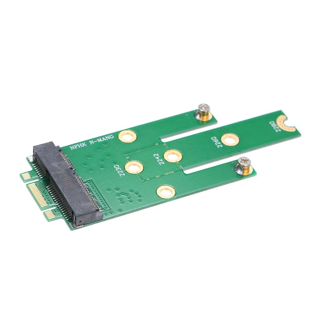 MSATA to NGFF Adapter Card Motherboard SATA to M.2 NGFF MSSD Converter