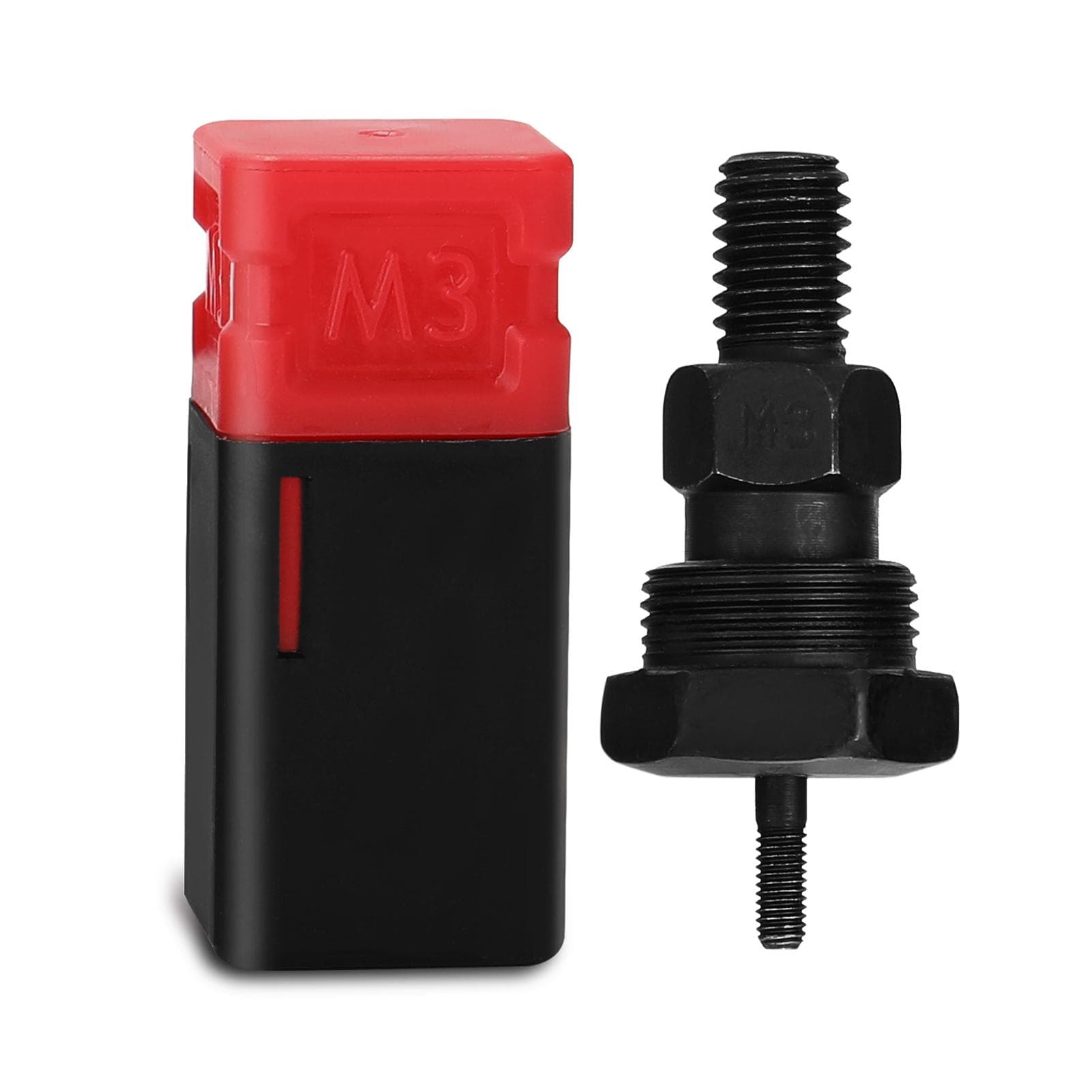 Riveter Machine Accessory Threaded Mandrel Rivet Nut Tool Adapter Pull Rod Riveter Replacement M3