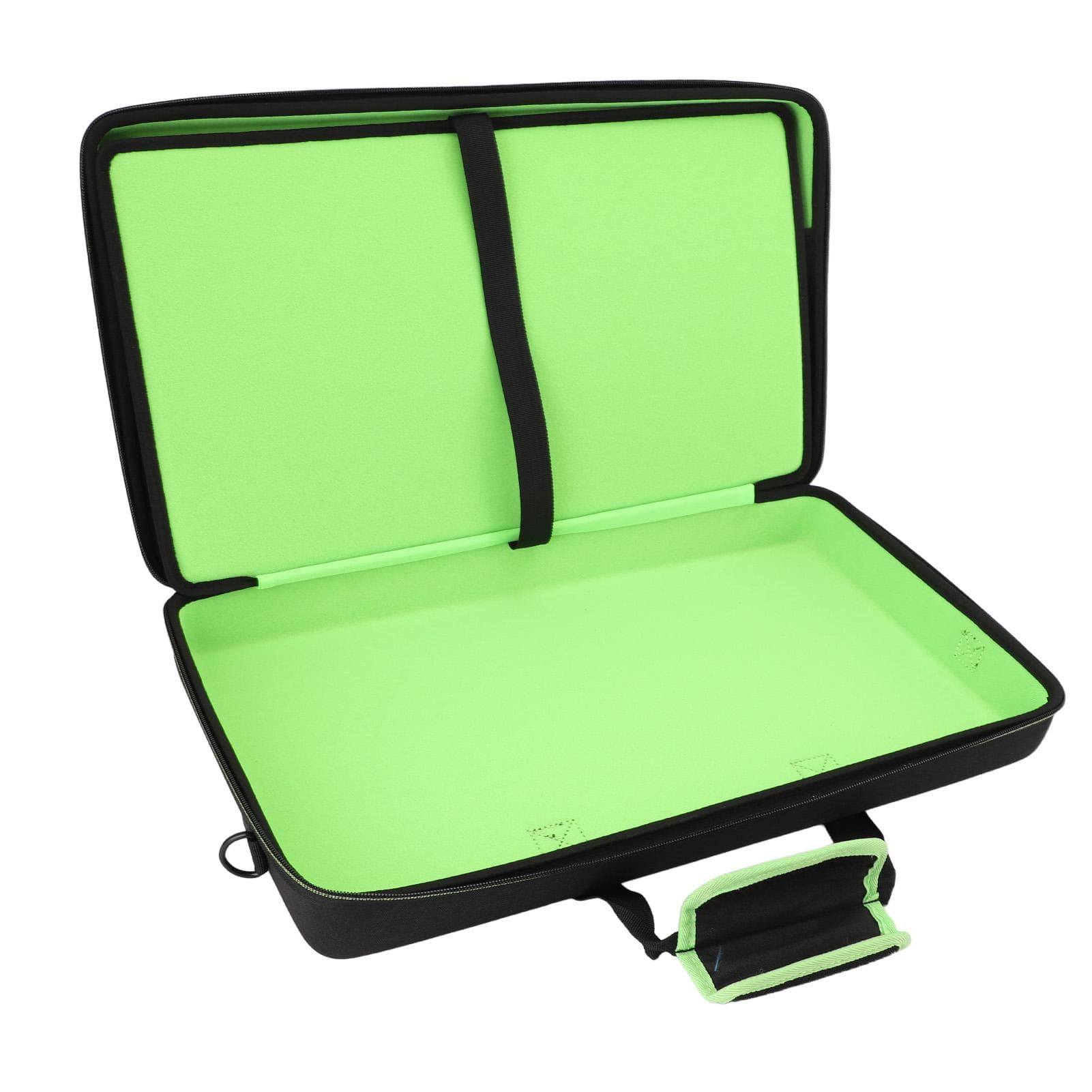 DJ Controller Carrying Case EVA Padded DJ Controller Storage Bag with Adjustable Shoulder Strap for