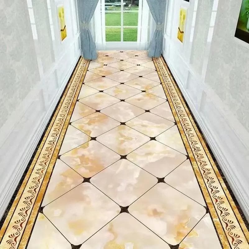 Hallway Carpet Luxury Moroccan Floral Area Rug Hall Long Runner Aisle Rug Corridor Carpet By Wedding Decor Passageway Mat 70x200cm