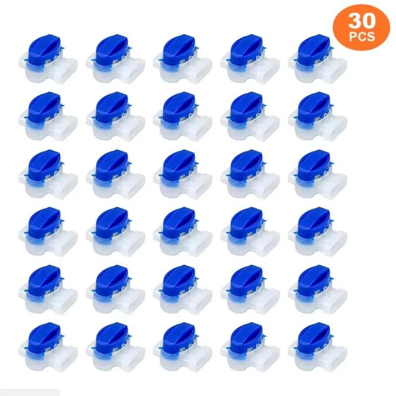 10-100pcs Robotic Lawnmower Cable Connector Waterproof Gel Connector Terminal 3 pin Electrical 314 Wire Connectors Accessories