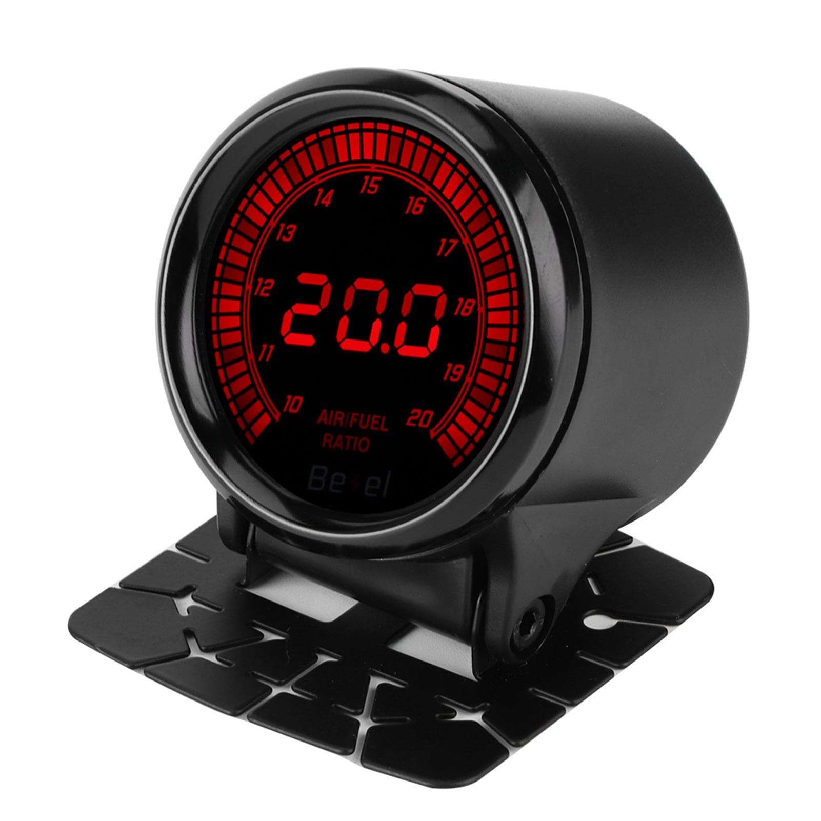 52mm Black 7 Color Pointer AirFuel Ratio Gauge Auto Car Instrument Accessory