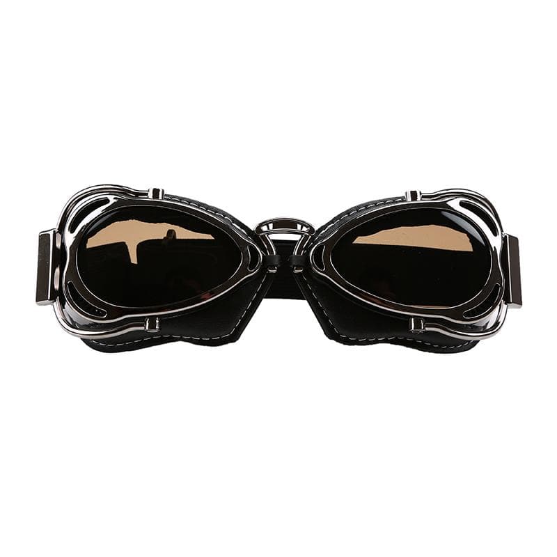 Motorcycle Glasses Vintage Retro Motorcross Goggles Steampunk Outdoors Sunglasses Scooter Ski Goggles Motorcycle Accessories