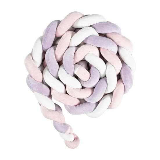 Knot Braided Pillow Soft Throw Breathable Floor Knotted Pillows Skin-friendly Pillows Cushion Pillows for 2M purple