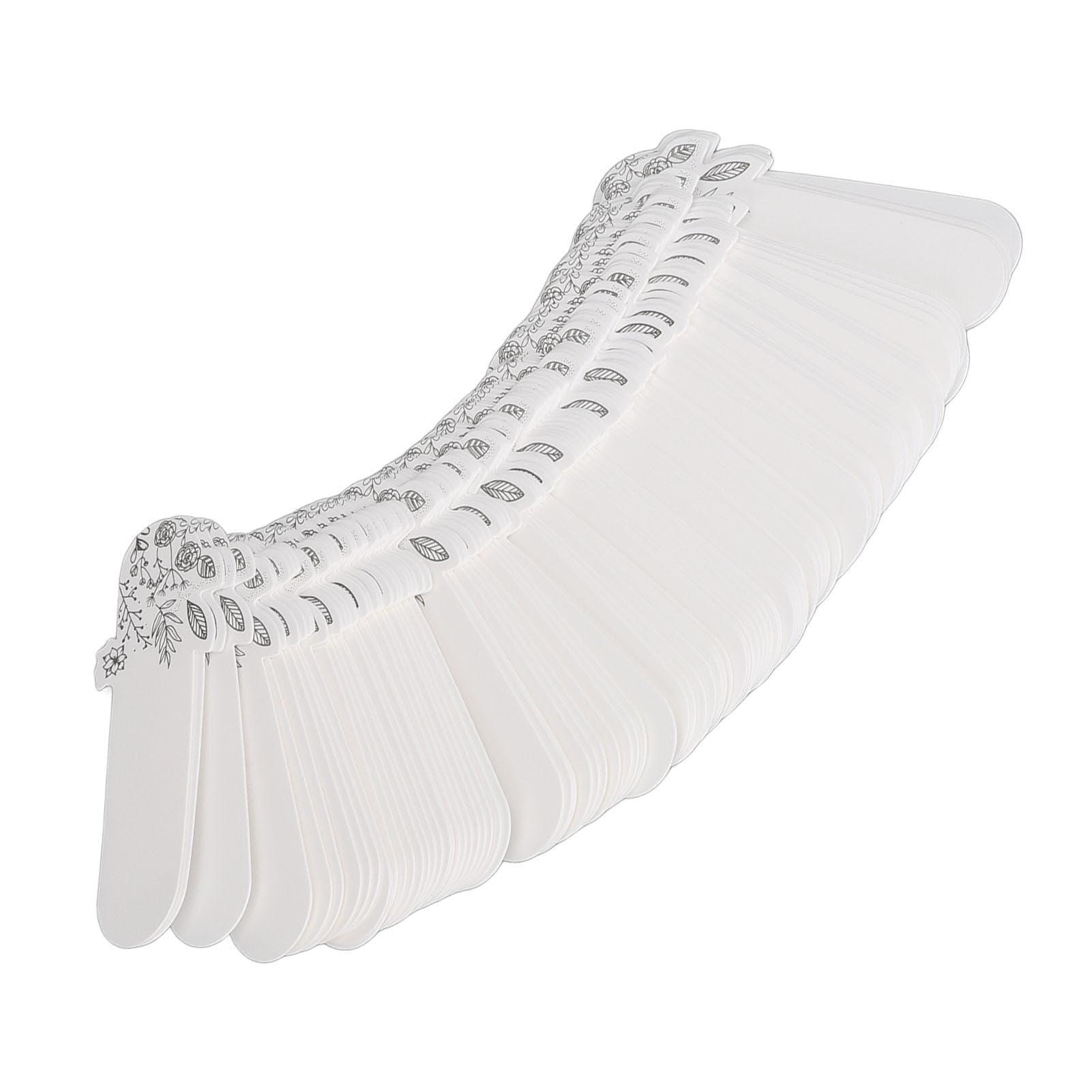 100pcs Perfume Test Strips White Disposable Sniff Aroma Testing Fragrance Blotter Strips for