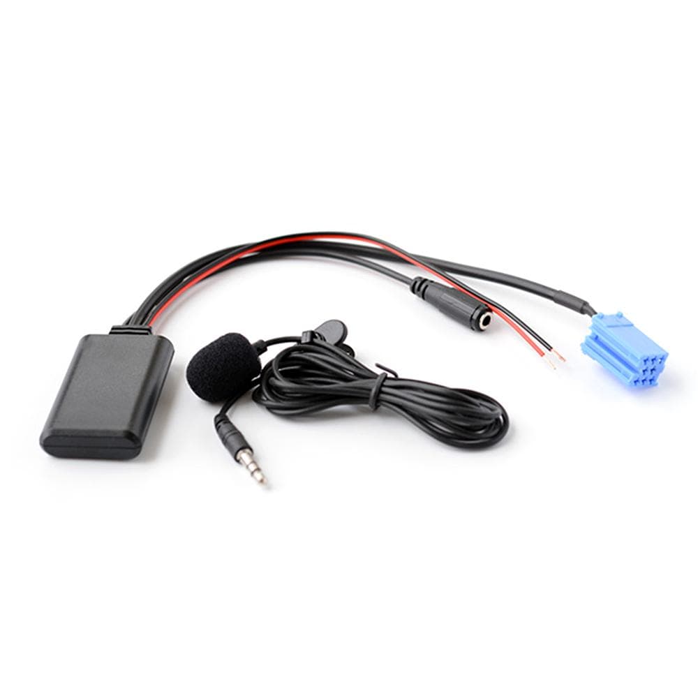 Car BT Adapter Wireless Car CD Stereo AUX Music Interface for Alfa Romeo 147 156 159 Brera Mito GT black