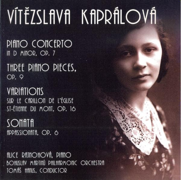 CD RHINOCOVA, HANUS, MARTINU PHIL, KAP - Piano Concerto, Sonata Appassionata CR05772 Radioservis 2011 Czech Repu Classical Used