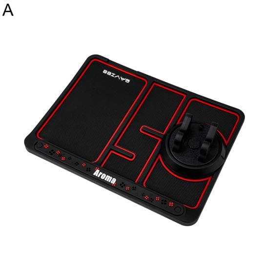 Anti-slip Pad Multi-function Wear-resistant 4-In-1 PVC Non-skid Phone Pad for Automobile A