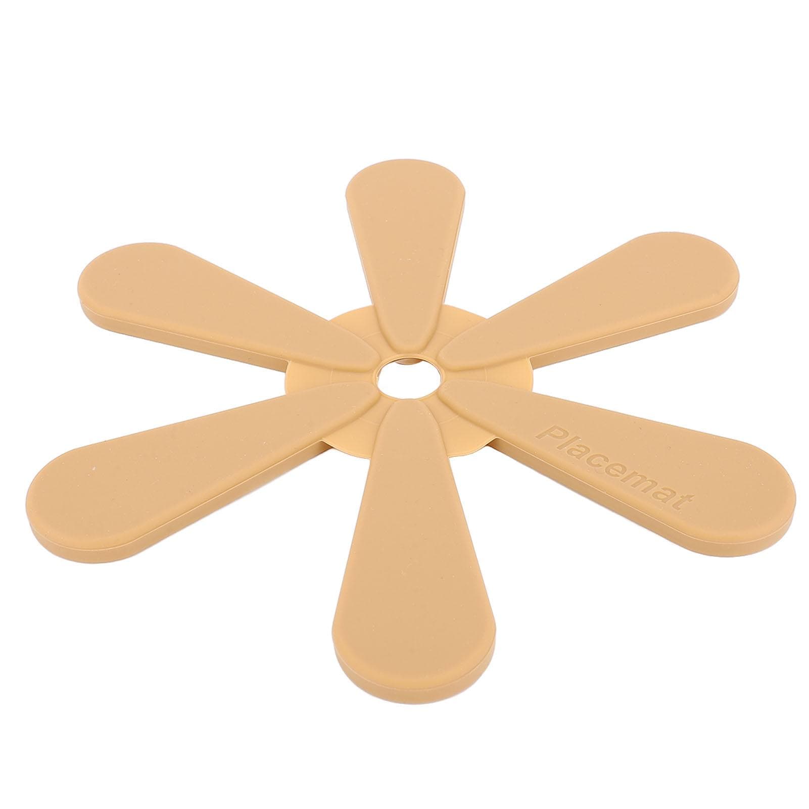Silicone Hot Pad Heat Resistant Thickened Anti Slip Silicone Holder Pad for Hot Dishes Bowl Cup