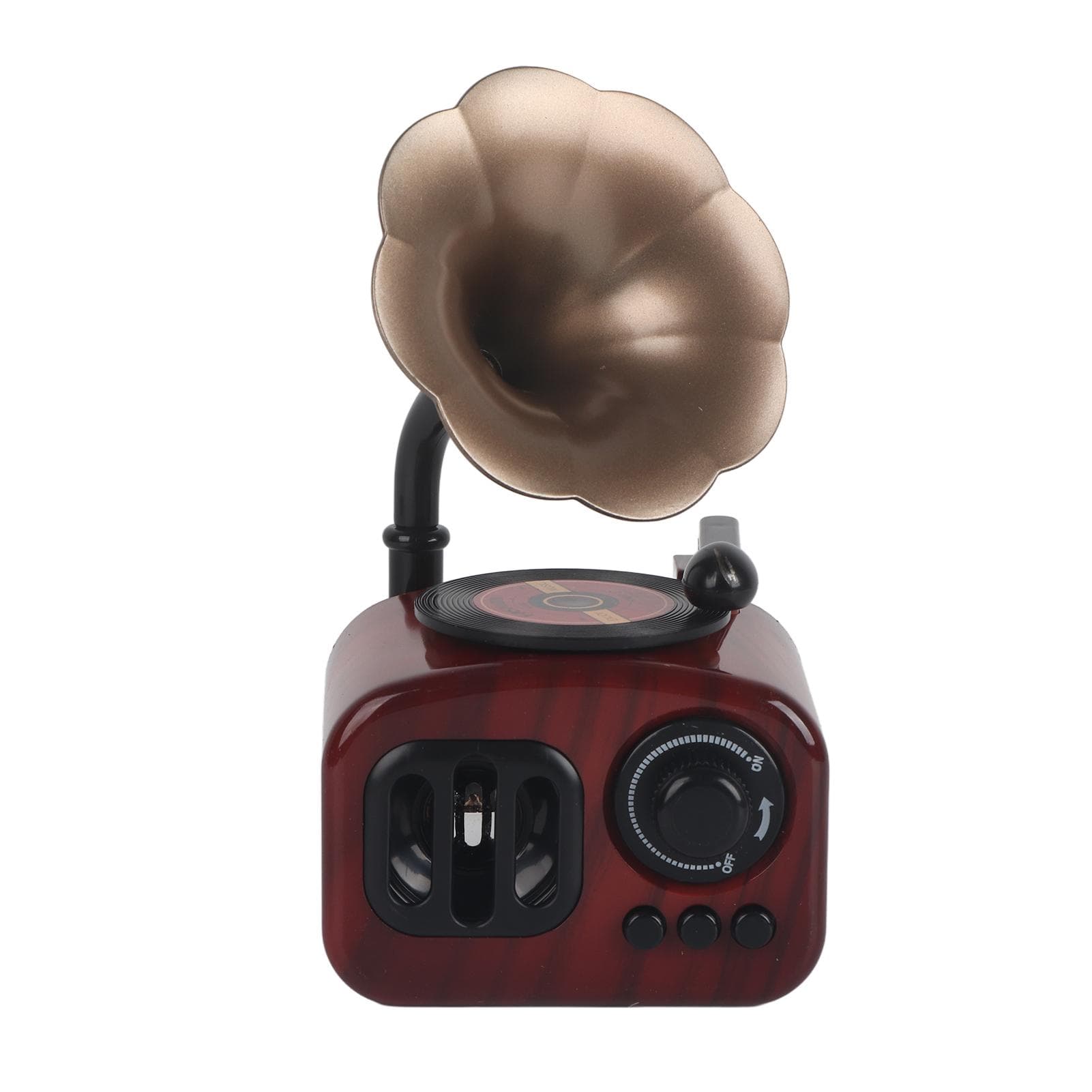 Retro Gramophone Classic Turntable Stereo Sound Vinyl Record Player for Children Holiday Living