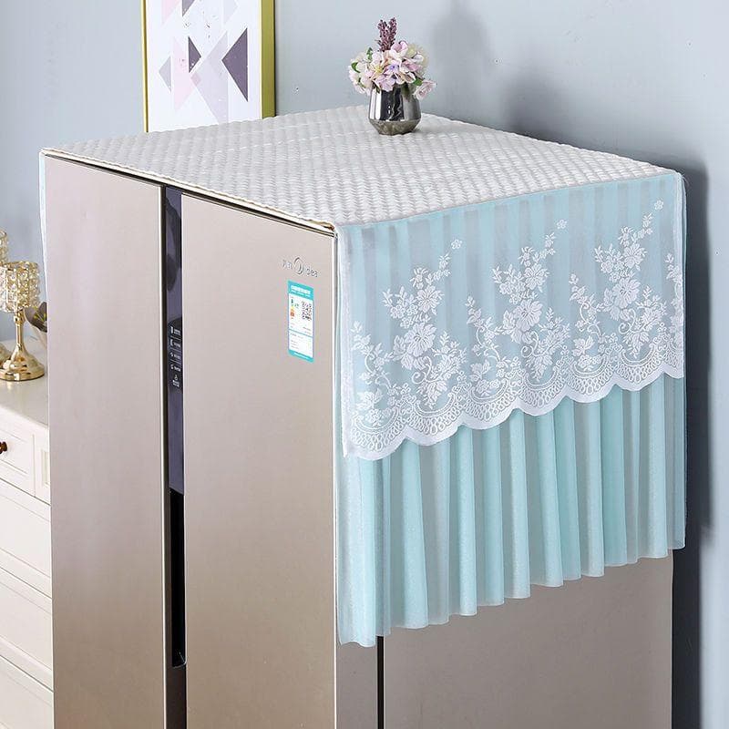 Refrigerator Dust Cover Cloth Microwave Washing Machine Protective Cover Single and Double Door Multifunctional Cover