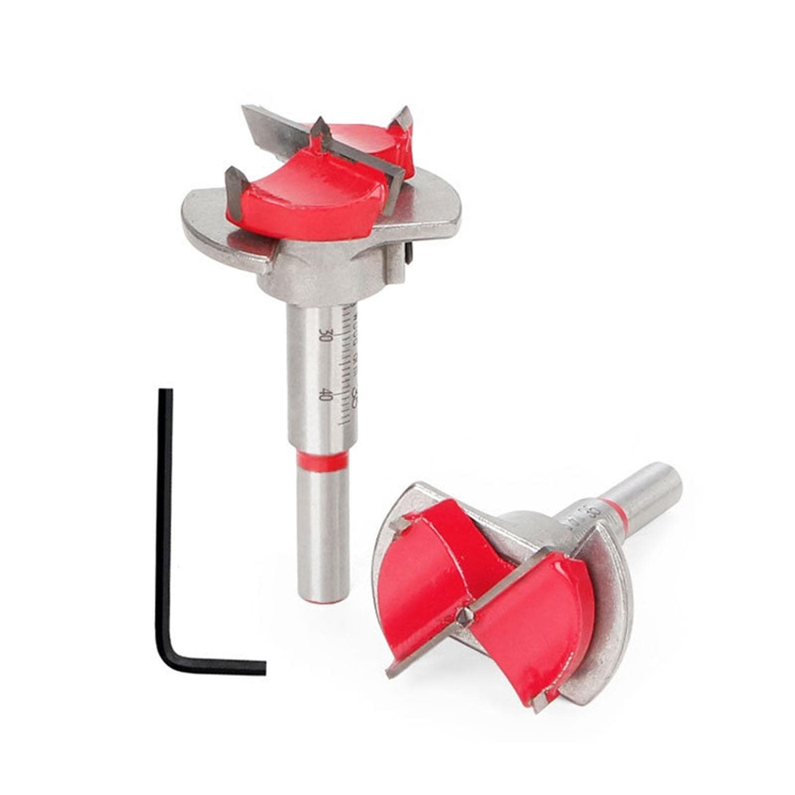 35mm Hinge Hole Drill Bit Aluminum Alloy Boring Jig Positioner Bit for Woodworking