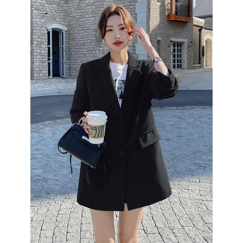 Loose Small Blazer Women's Casual Suit XL
