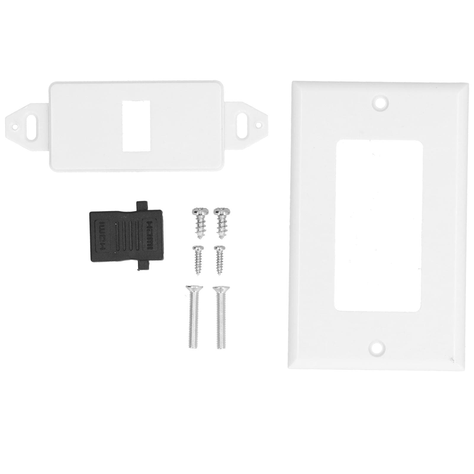 High Definition Multimedia Interface Wall Plate High Resolution 4K High Speed Pass Through No