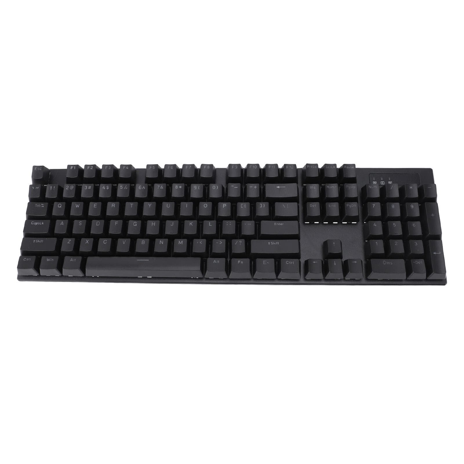 Wired Mechanical Keyboard 104 Keys Blue Switch with 8 Kinds Backlight for Gaming Office