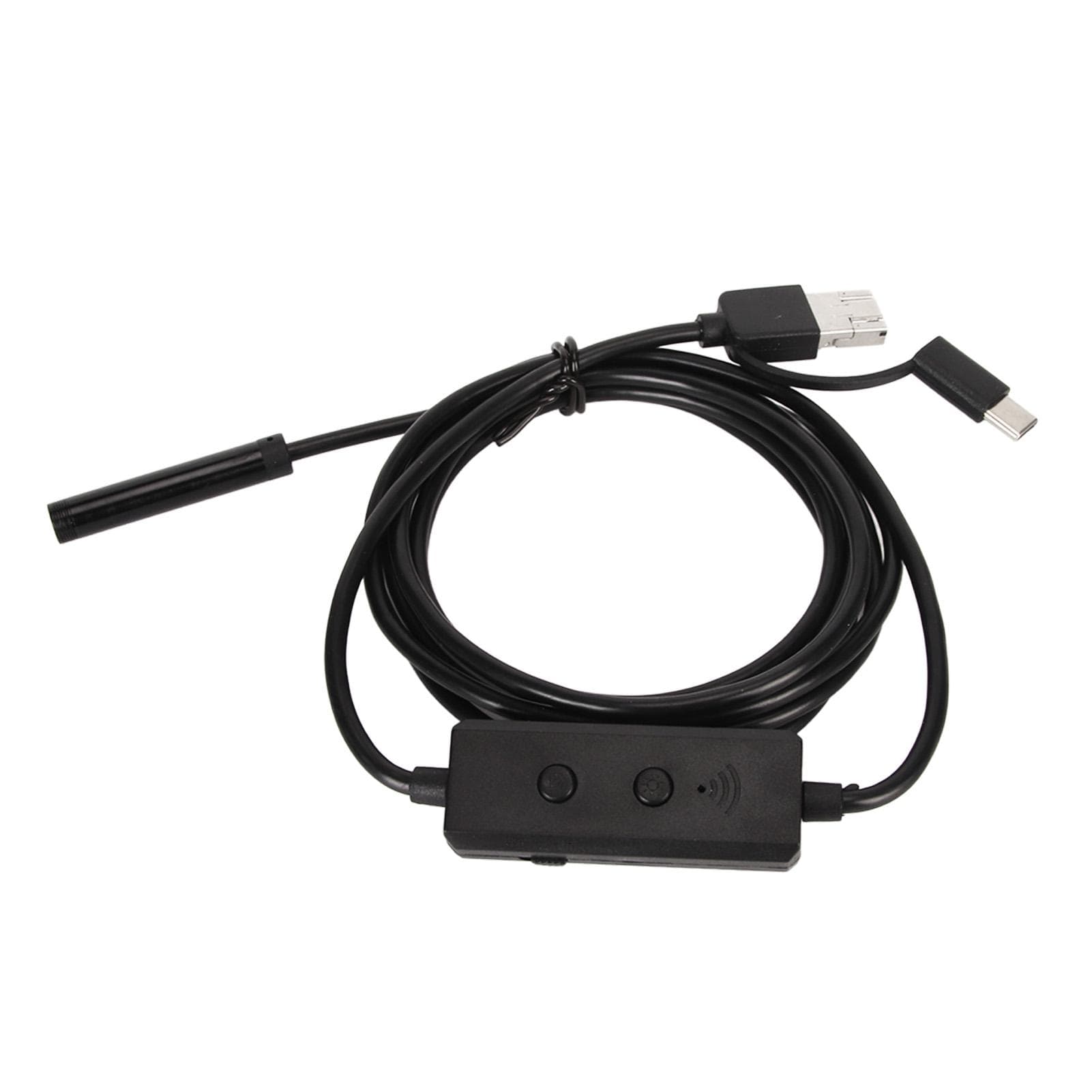 Endoscope Camera with 8 LED Lights Waterproof 8mm 2MP WiFi Inspection Camera for Android for IOS
