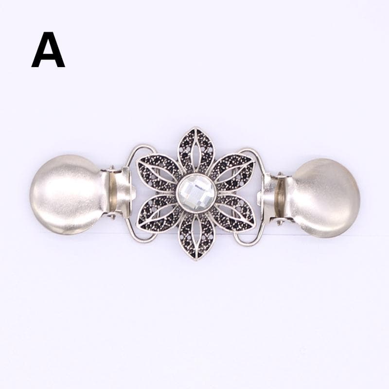 Sweater Shawl Clips Cardigan Collar Duck-mouth Clip Holder Clothing Pins Animal A