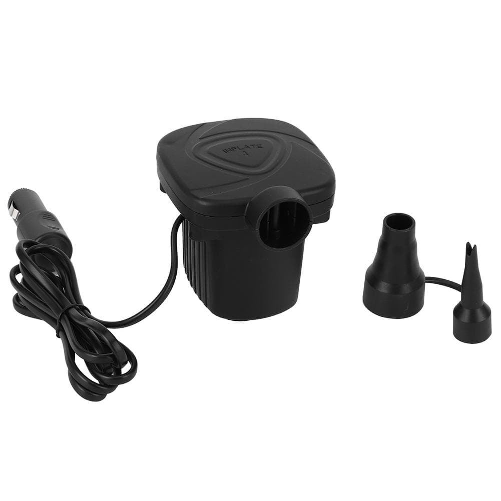 12V Car DC Electric Air Pump Outdoor Inflatable Boat Floating Bed Swimming Portable Inflating Tool