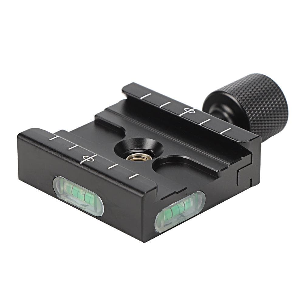 50mm Aluminium Alloy Universal Ballhead Quick Release Plate Clamp Quick Conversion