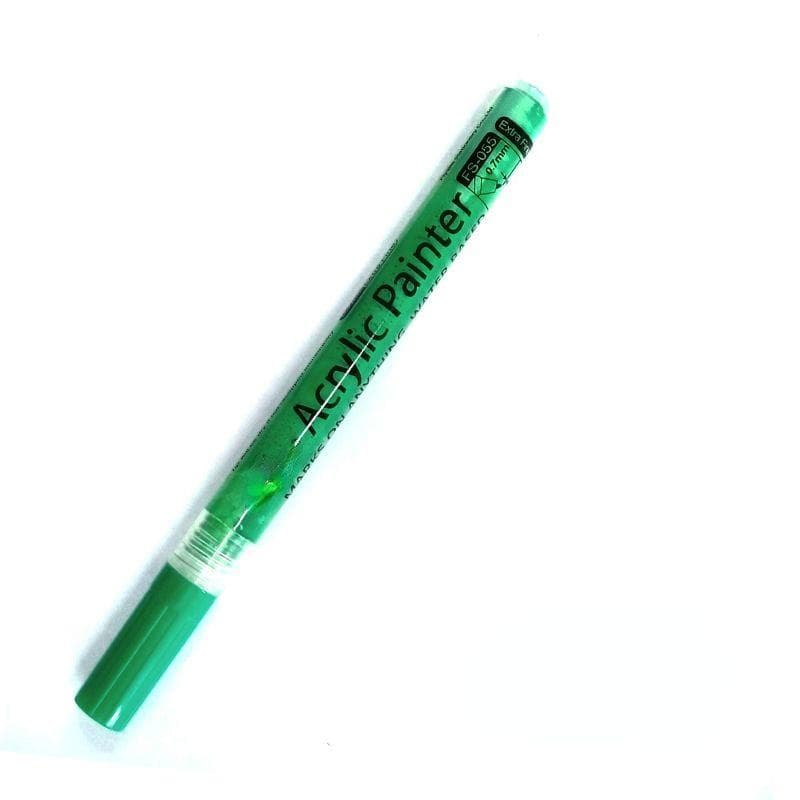 New 0.7mm Acrylic Marker Pen Liquid-Ink Maker Pen Graffiti Paint Marker Paper Canvas Glass Ceramic Cloth Paint Art Supply