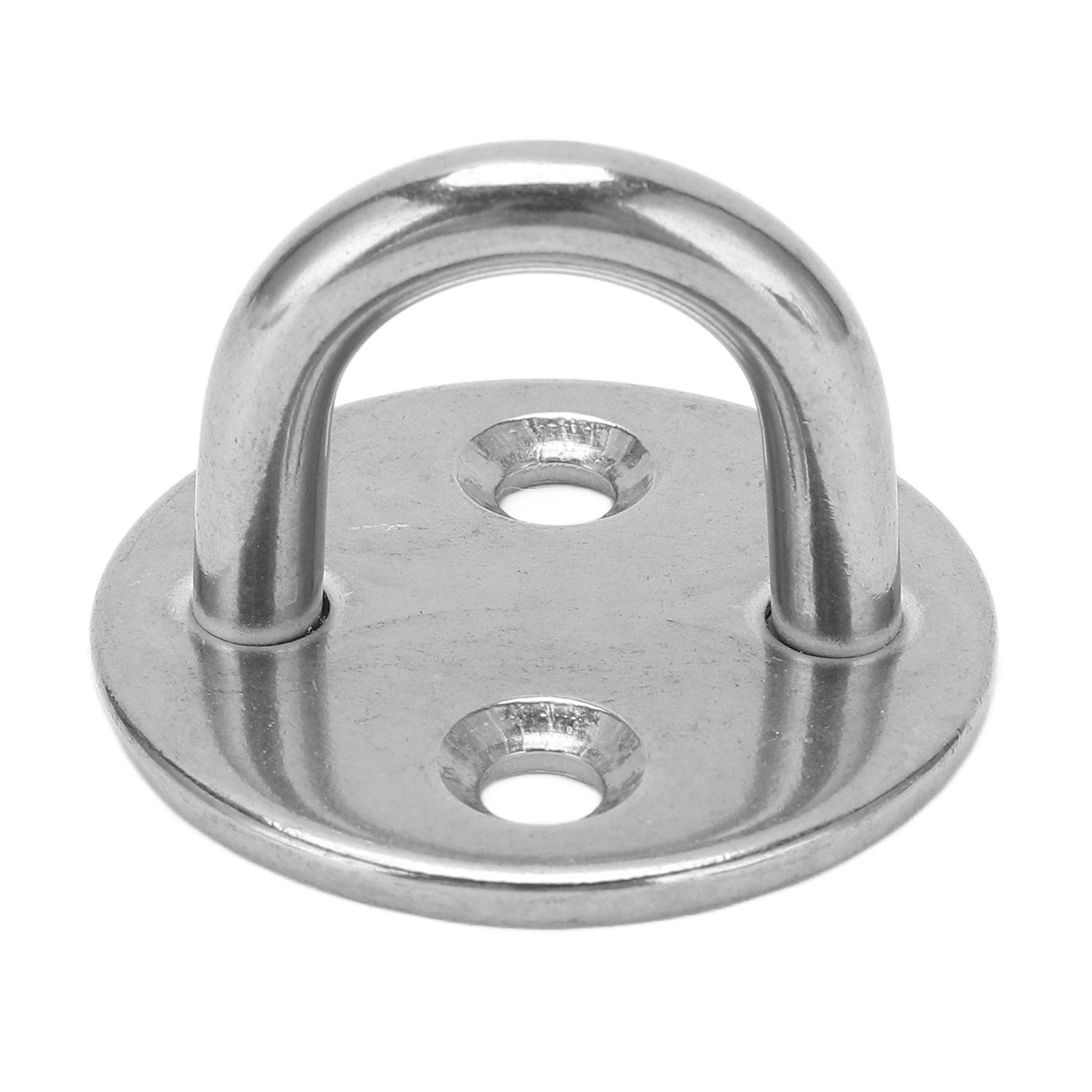 Pad Eye Plate U Hook Round Stainless Steel Heavy Duty Rustproof for Door Boat Hammock Home8MM 6mm / 0.24in