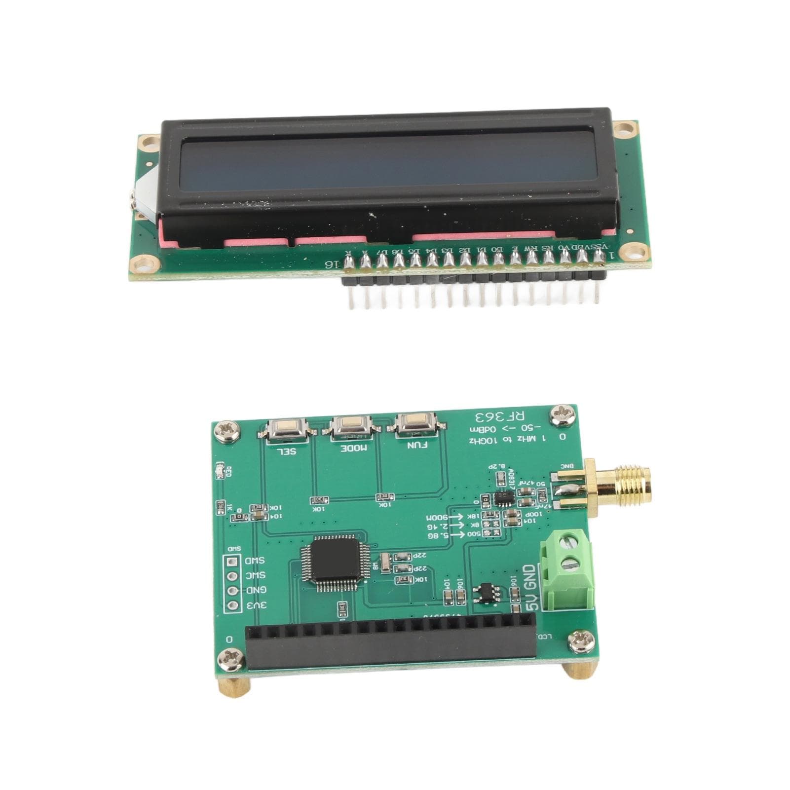 RF Power Meter 1MHz~10GHz Power Test Meter RF Power Attenuation Value Measurement