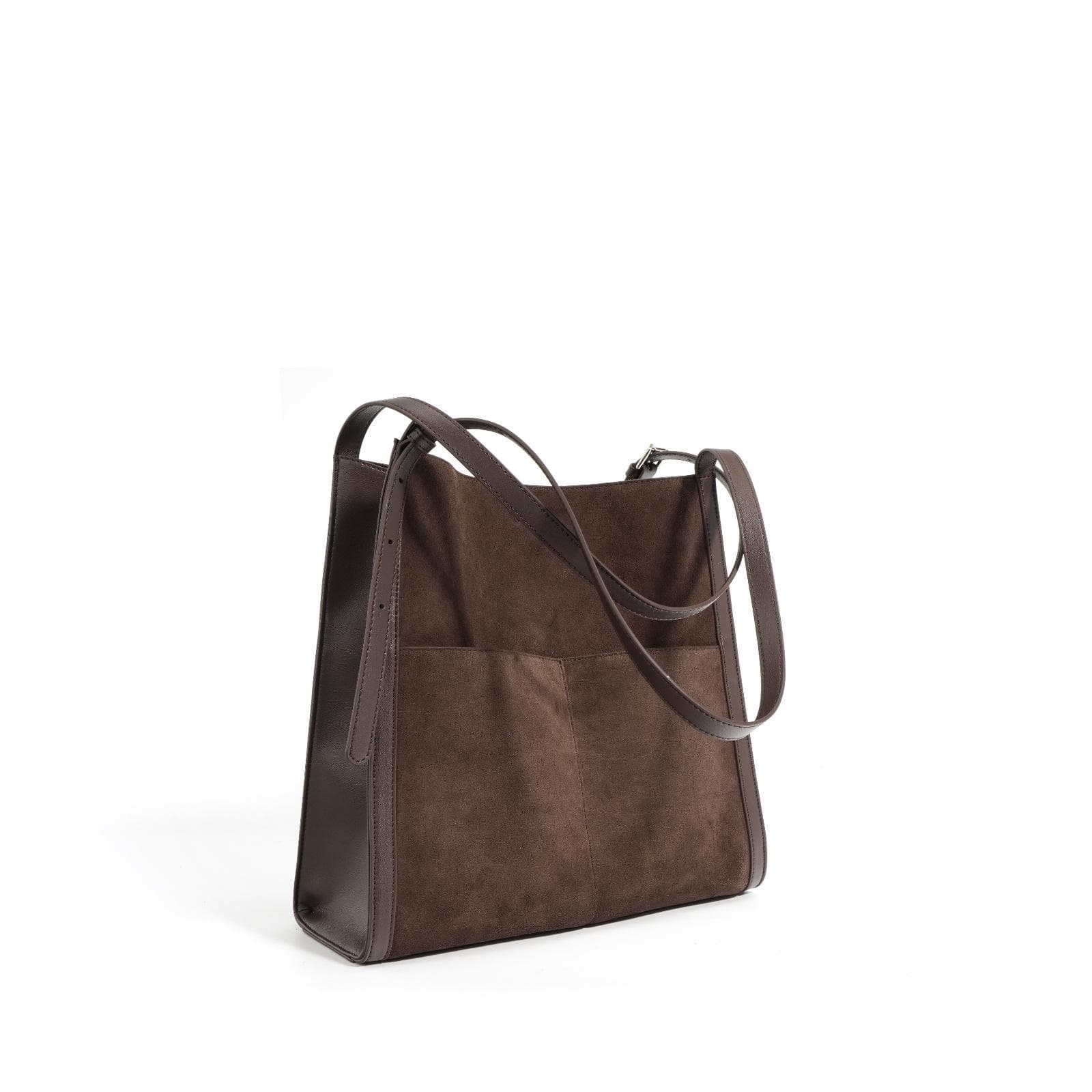 Tote Bag Women's Trendy Retro Large Capacity Matte Splicing Versatile Commuter One-shoulder Women's Bag
