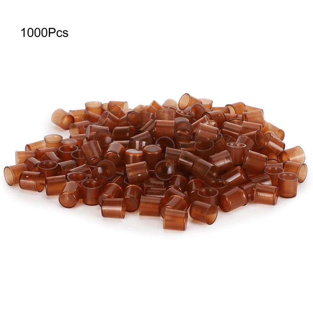1000Pcs Bee Queen Cell Cup Brown Fertility Cell Bee Eggs Incubation Breeding Rearing Tools