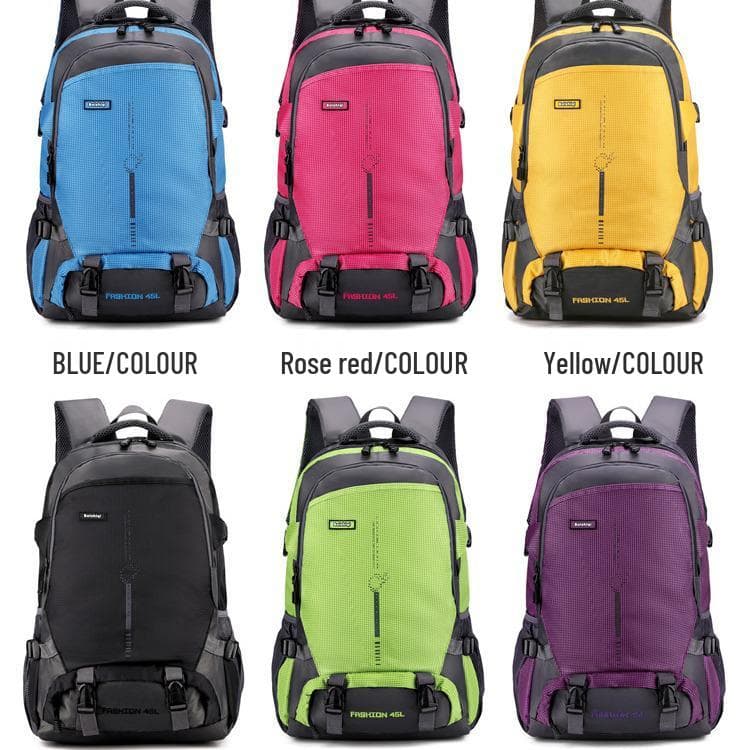 Versatile Backpack for Outdoor Travel, Cycling, Mountaineering, Students, and Everyday Fashion Large Green