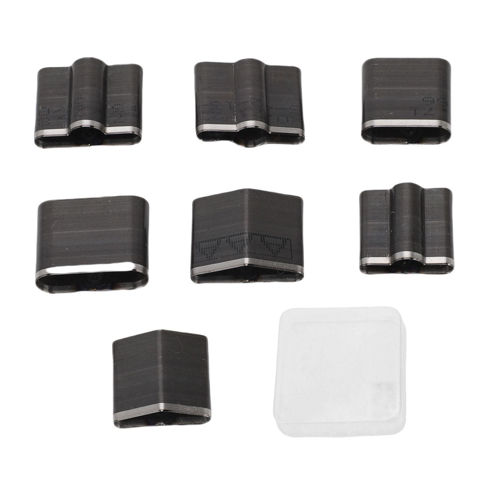 7PCS Hollow Punching Mold High Carbon Steel Cutting Die Set for Leather Fabric Paper Crafts