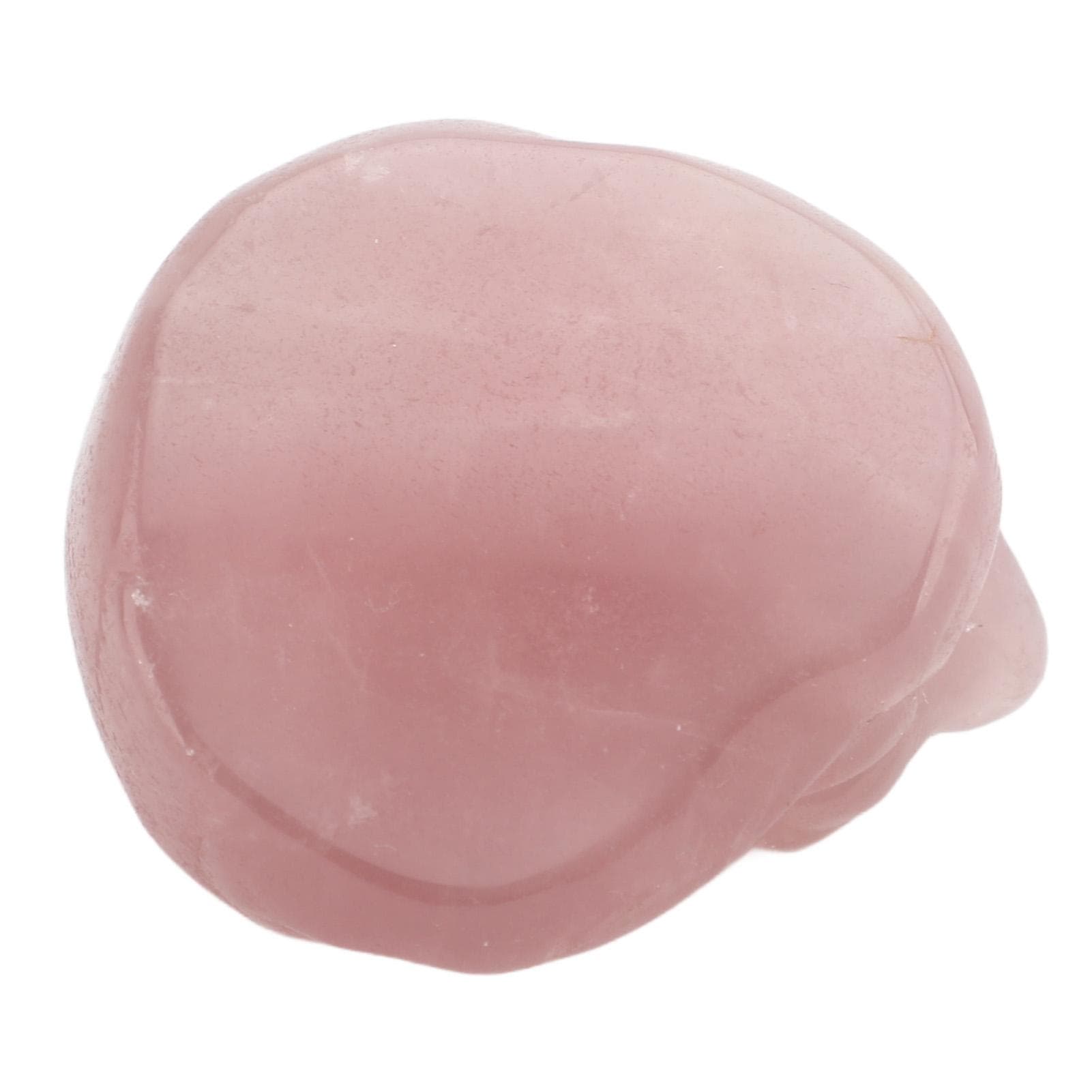 Crystal Sleeping Cat Stone 3.6x3.4x2cm Cute Crystal Cat Statue Office Desk Decoration White Protein pink