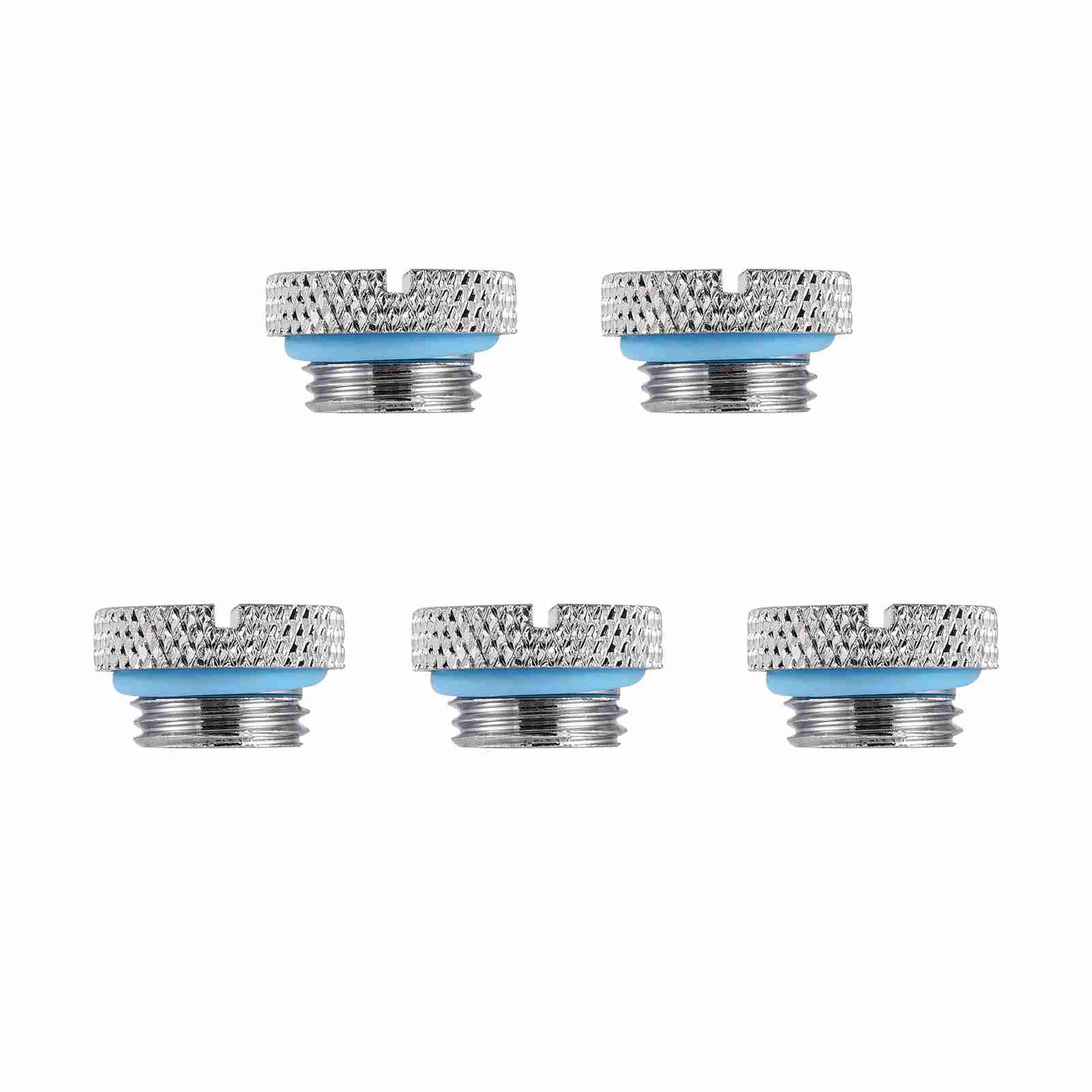 5Pcs Brass G14 Thread Screw in Water Stopper Plug for PC Water Cooling System