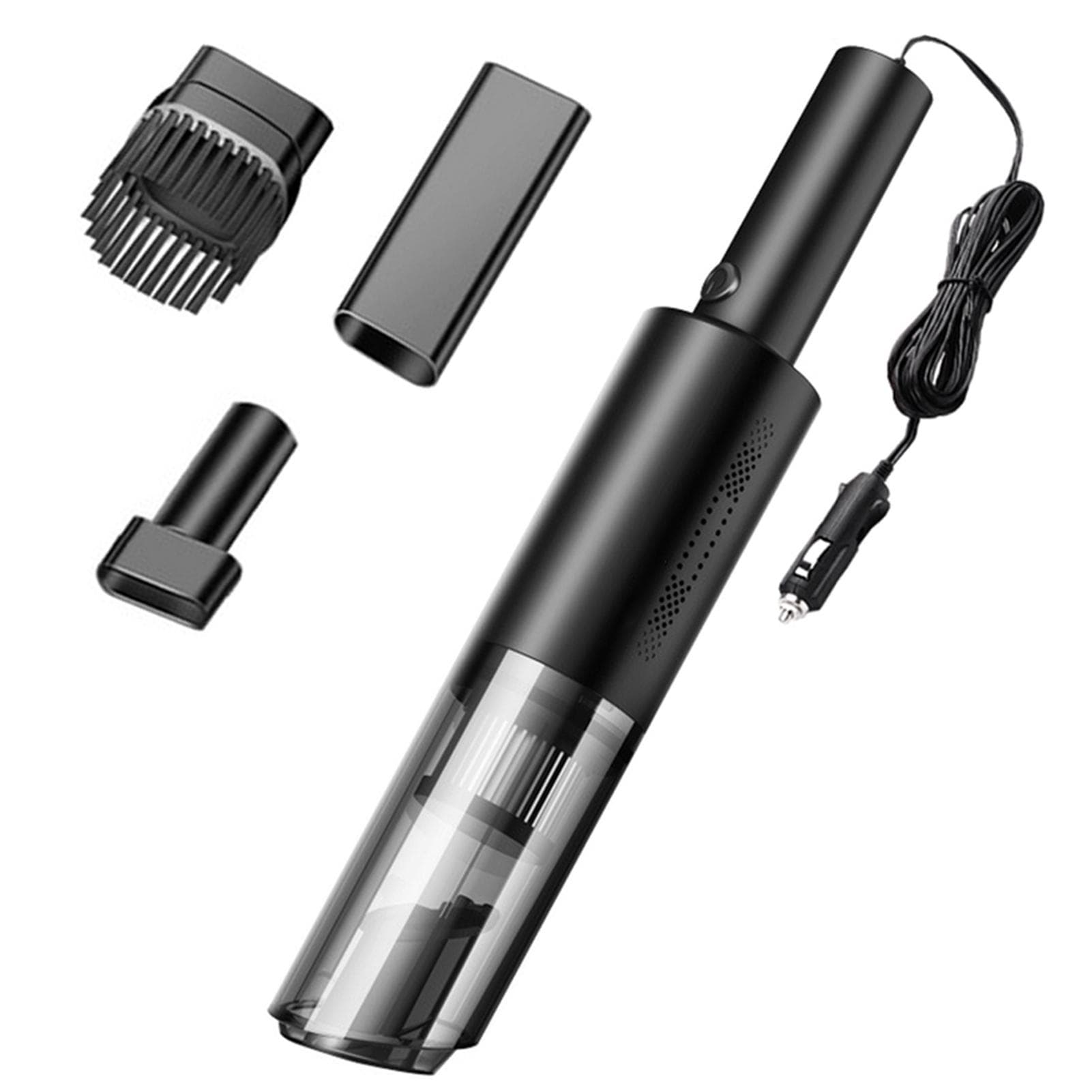Portable Car Vacuum Cleaner 6000Pa Corded Handheld Vacuum High Power Mini Vacuums for Home Car corded black