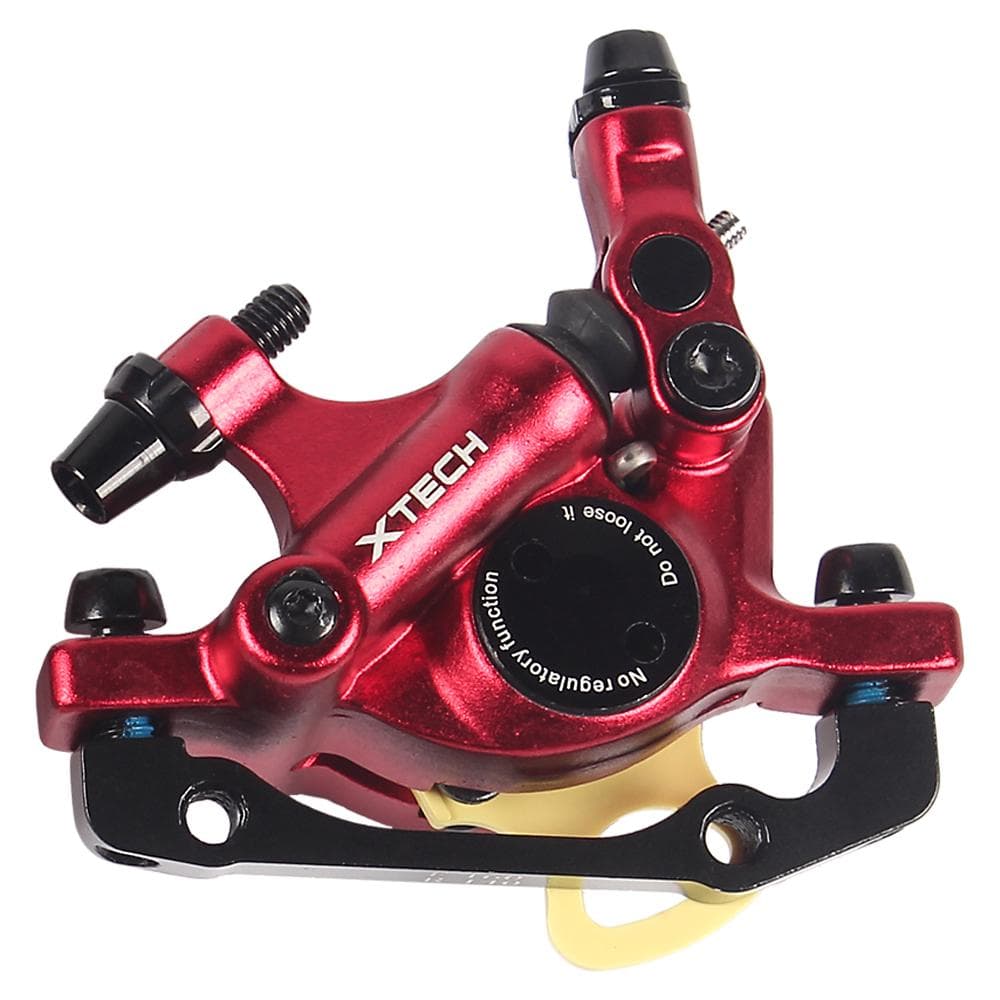 Bike Hydraulic Disc Brake Front Rear Calipers Cycling MTB Folding Bicycle Front caliper red