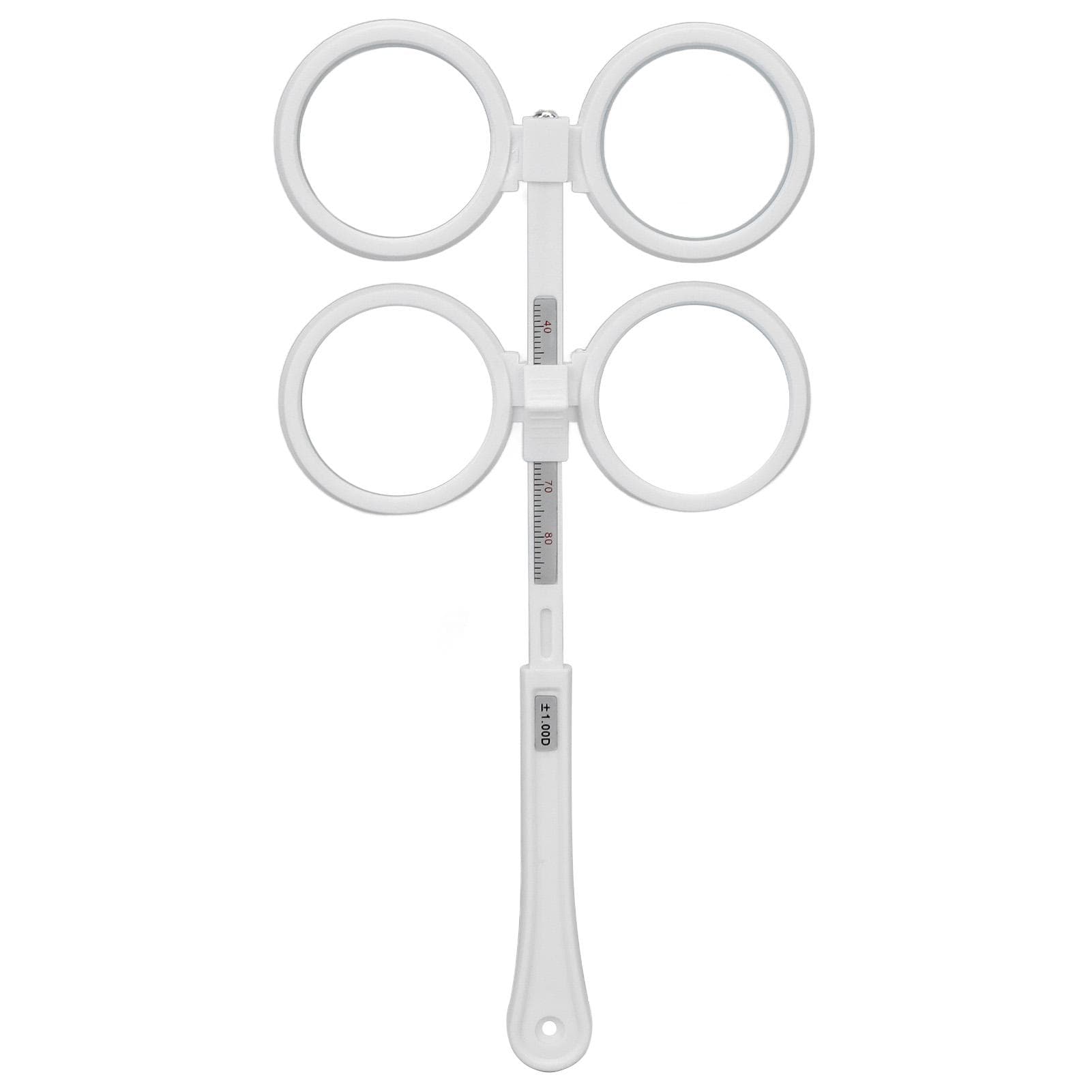 Optical Flipper Plastic Adjustable Optometry Flip Lens Instrument with Vision Test Card for
