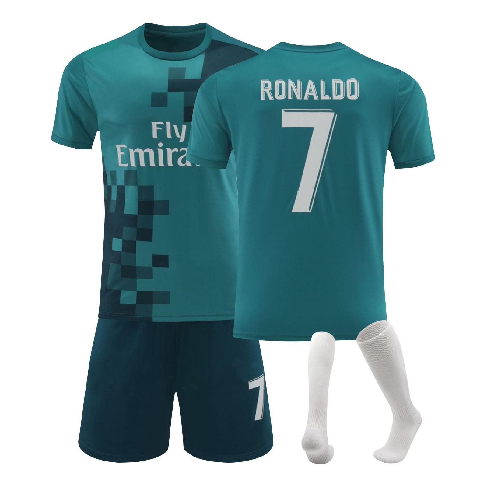 Football Jerseys Shorts Socks Set New Season Shorts Socks Adult Sizes Outfits XS