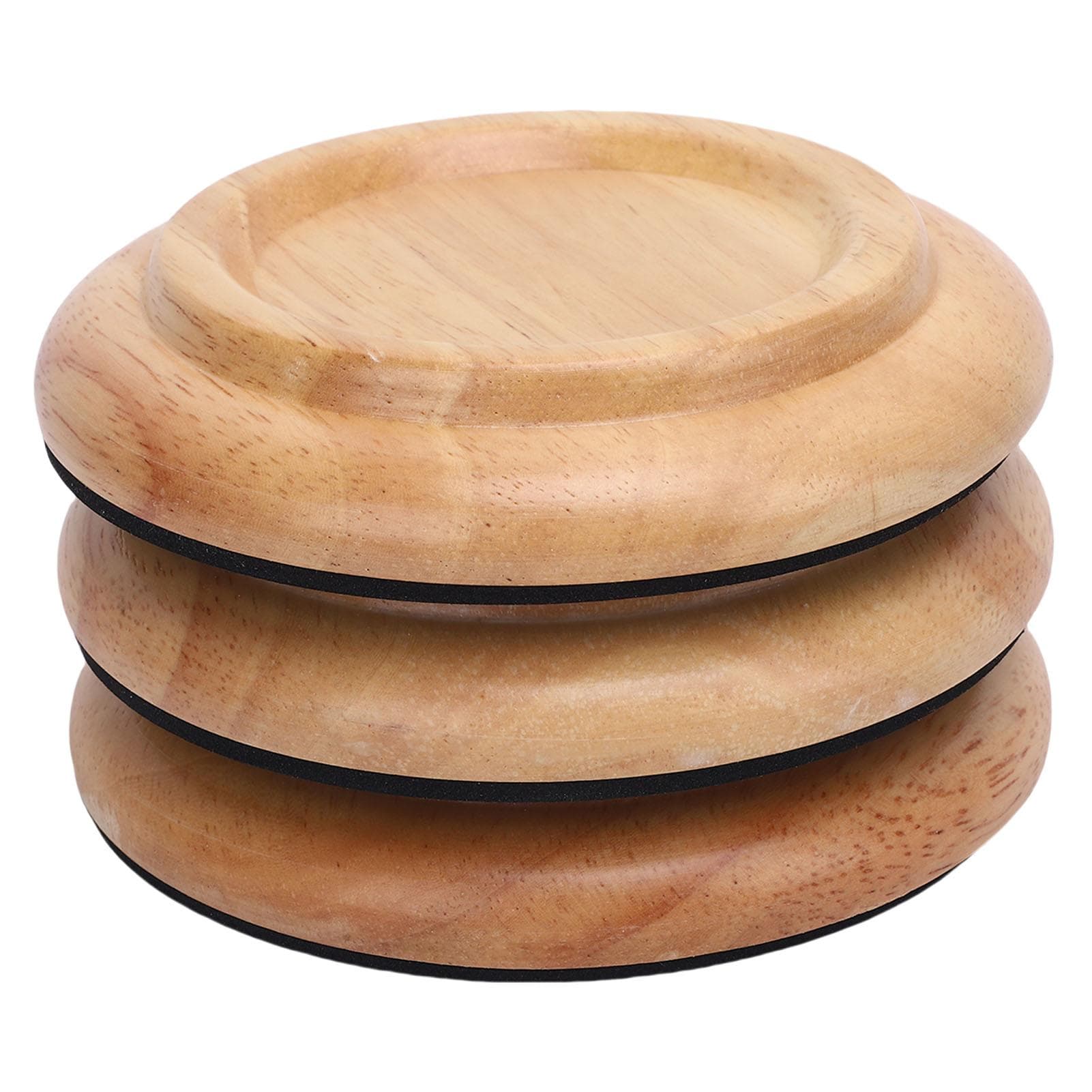 3Pcs Hardwood Piano Caster Cups Floor Protector Sound Proof Non Slip Universal Foot Pads