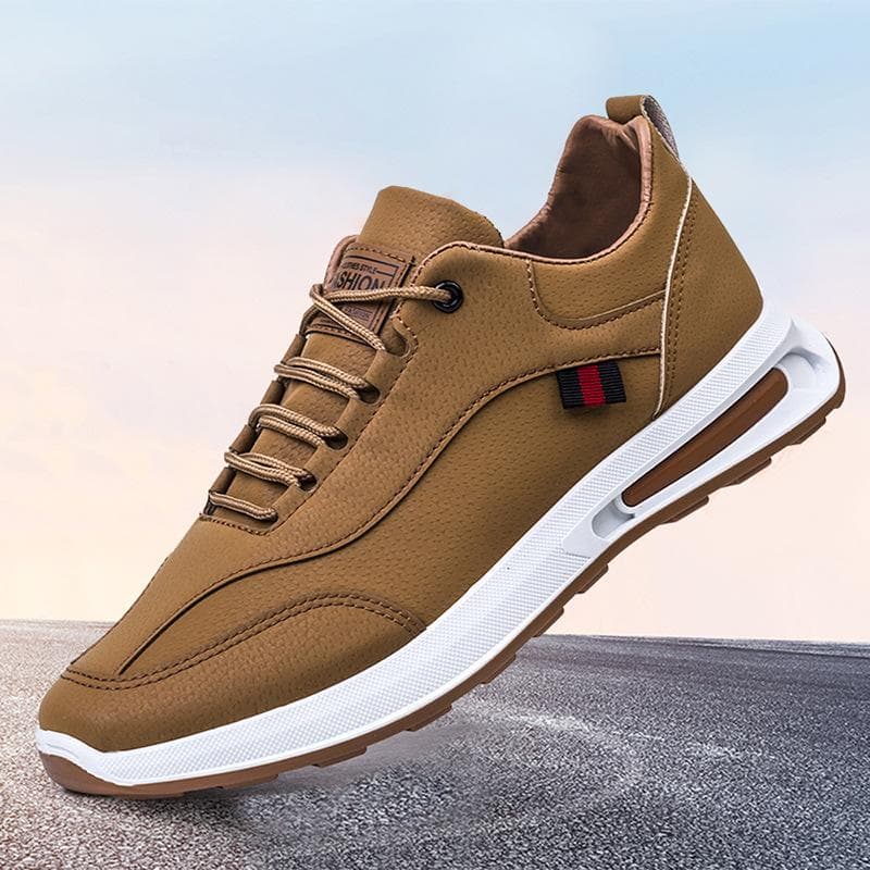 New Leather Casual Sports Men's Shoes Korean Version All-match Daddy Shoes Men's Shoes Running Shoes Student Shoes Sports and Leisure 44