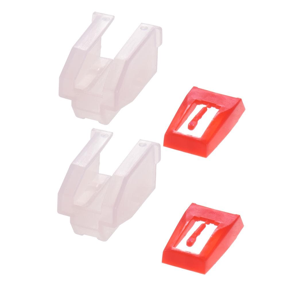Universal Phonograph Record Player Stylus Needle for Crosley NP1 NP6, Pack of 2 Pack of 2 red