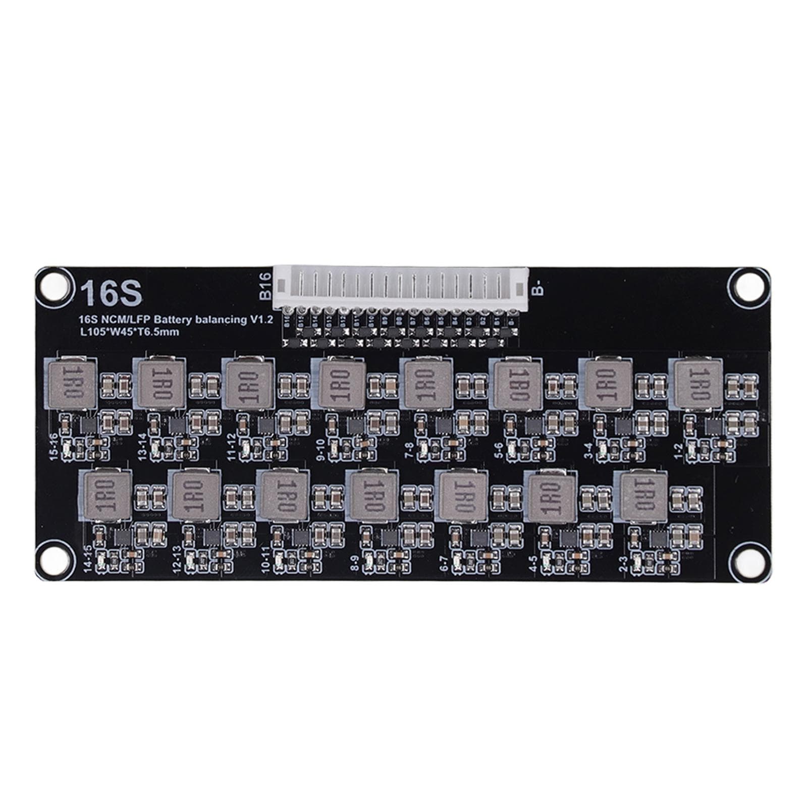 16S Active Battery Equalizer with Wiring Cable Inductive Battery Pack Balancer Board 2?4.5V