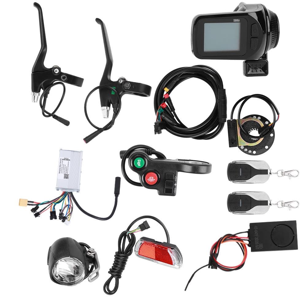 Electric Bicycle Waterproof Line Kit Mountain Bike Assist 886 Thumb Shifter Modified Accessory