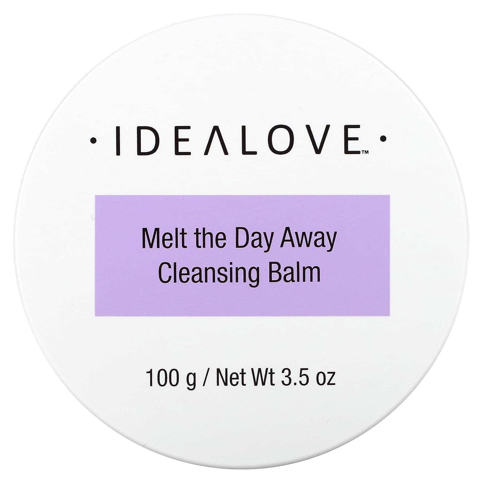 Idealove, Melt the Day Away, Cleansing Balm, 100g (3.5oz)