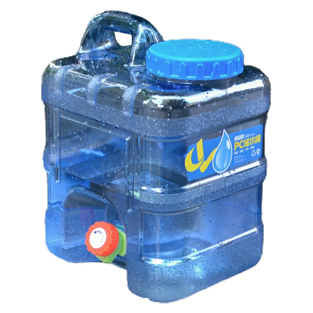 Camping Water Bucket Large Capacity Water Jug Water Storage Container with Faucet 15L